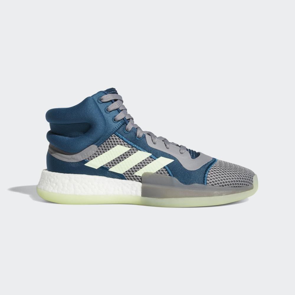 Adidasi Baschet Adidas Marquee Boost Barbati Romania - Verzi/Gri F97277